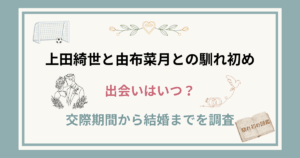 上田綺世の妻・由布菜月との馴れ初め!
